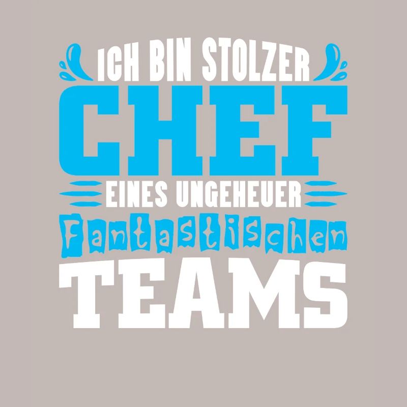 Stolzer Chef Chef Mann Abteilungsleiter Teamchef