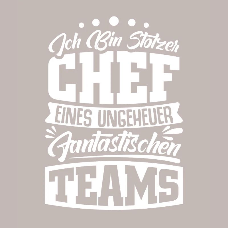 Stolzer Chef Chef Mann Abteilungsleiter Teamchef