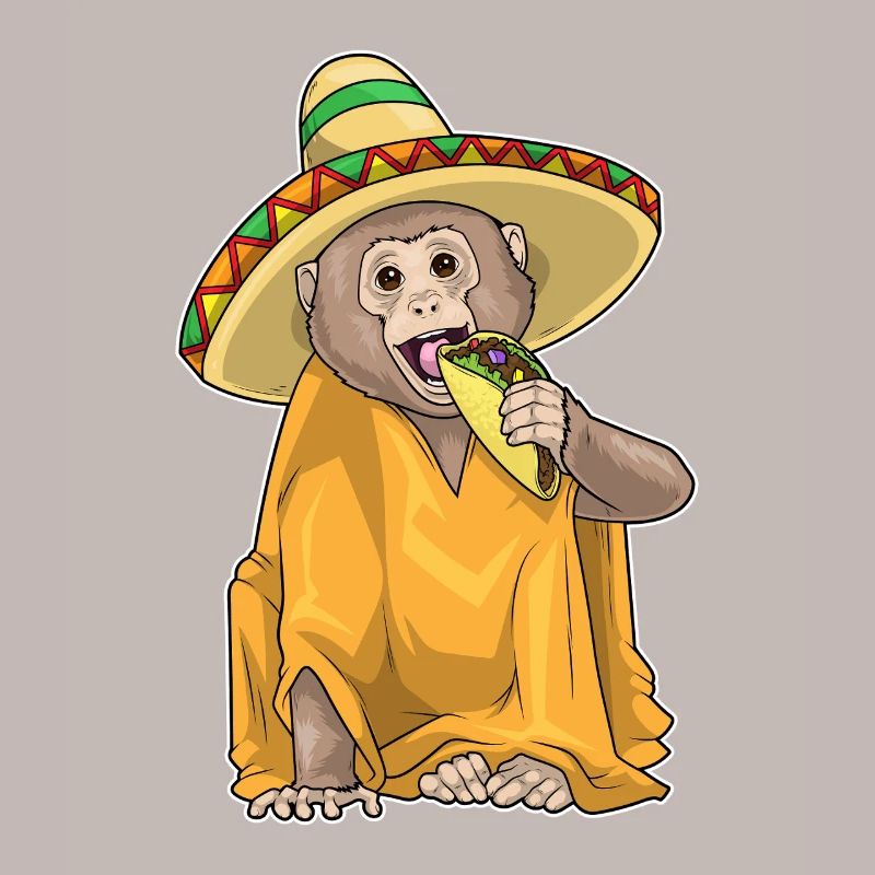 Taco de singe