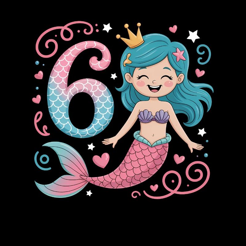 6e anniversaire de la sirène 6 ans