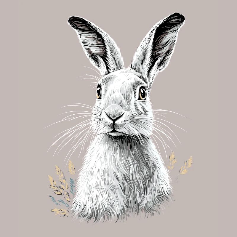 Mountain Rabbit Arctic Hare Albino Rabbit White Rabbit