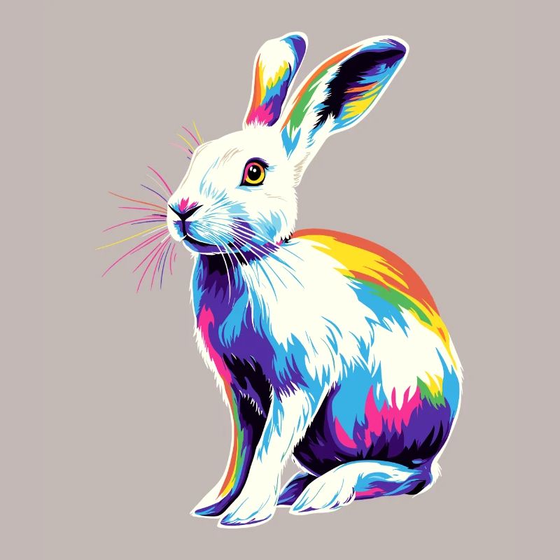 Mountain Rabbit Arctic Hare Albino Rabbit White Rabbit