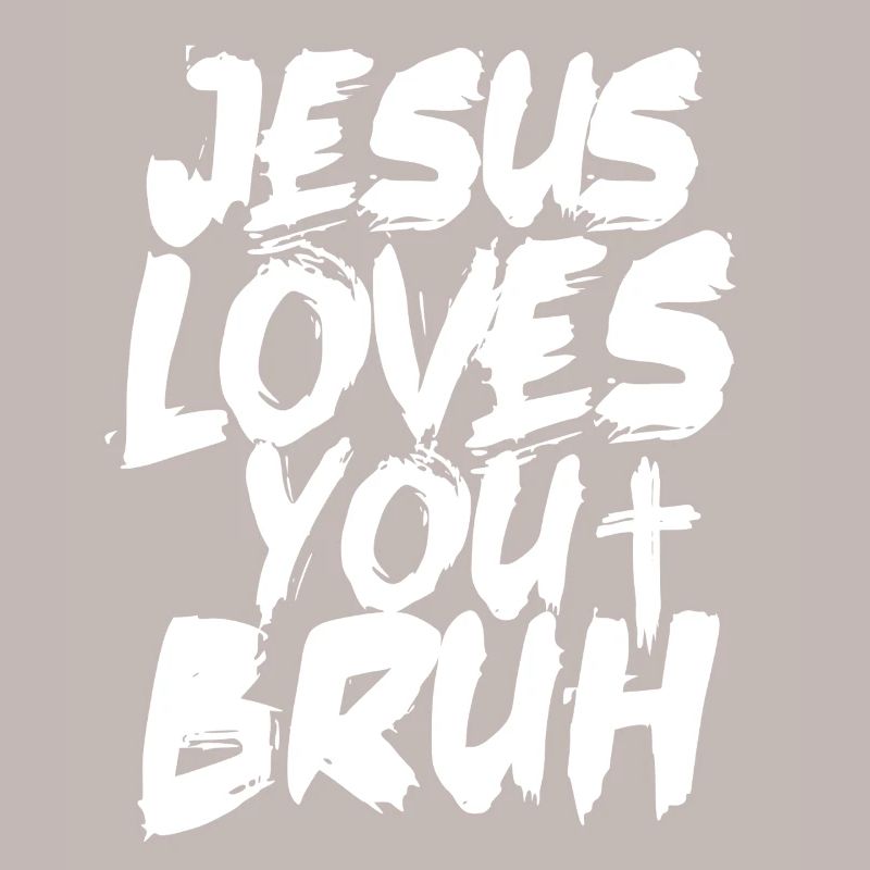 Jesus liebt dich, Bruh Bold Brush Script