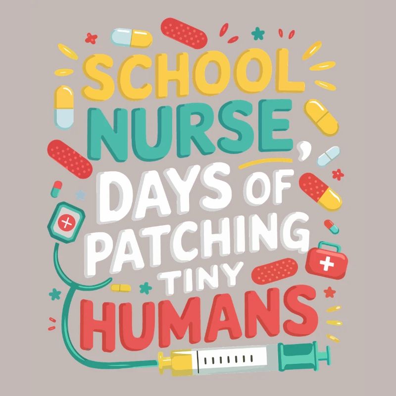 School Nurse Patchwork Minis