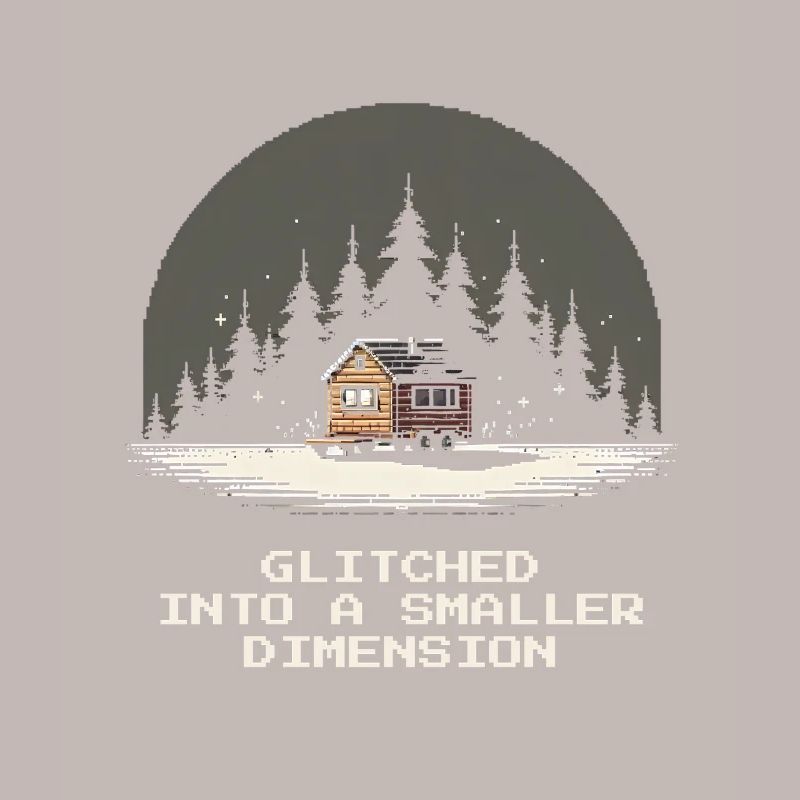 Dimension plus petite buggée | Micro-maison