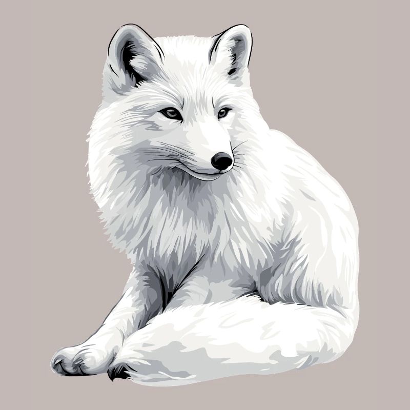 Snow fox
