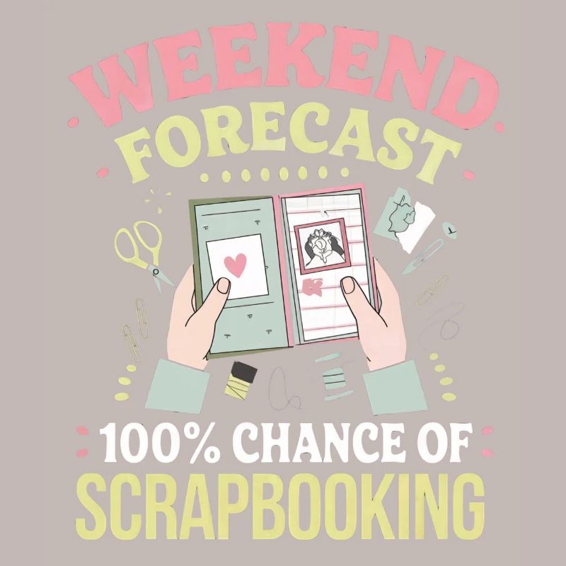 Prévisions pour le scrapbooking du week-end