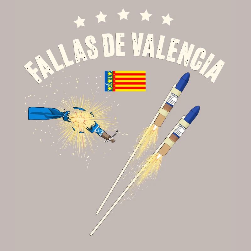 Feux d’artifice de Fallas de Valencia