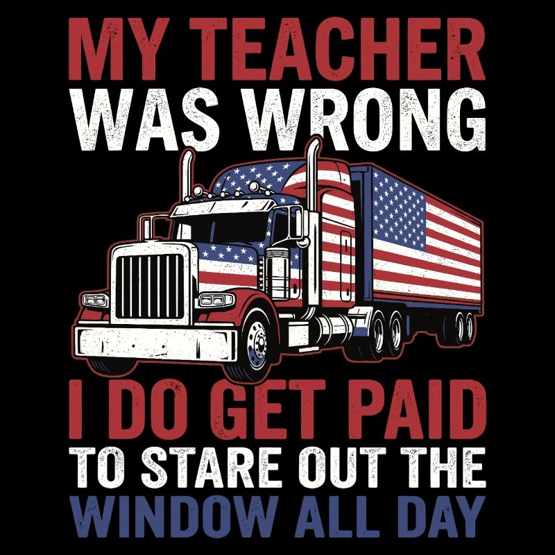 Was Wrong Trucker Patriotic US Truck Driver