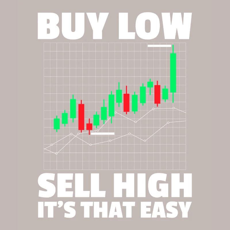 Acheter bas vendre cher Marché boursier Trader en bourse