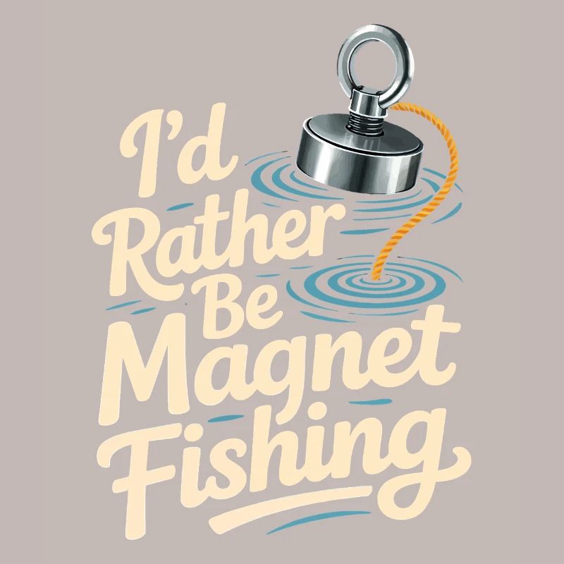 I'd rather magnet fish