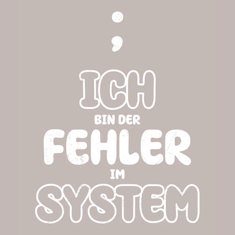Computer ICH BIN DER FEHLER IM SYSTEM LUSTIG