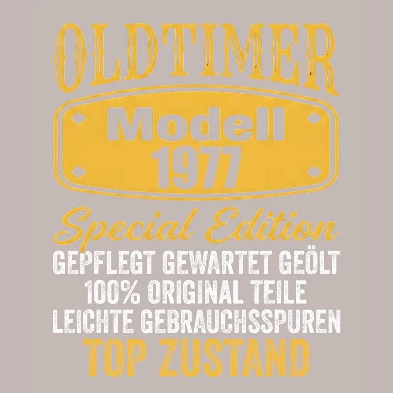 49. Geburtstag Oldtimer Modell 1977