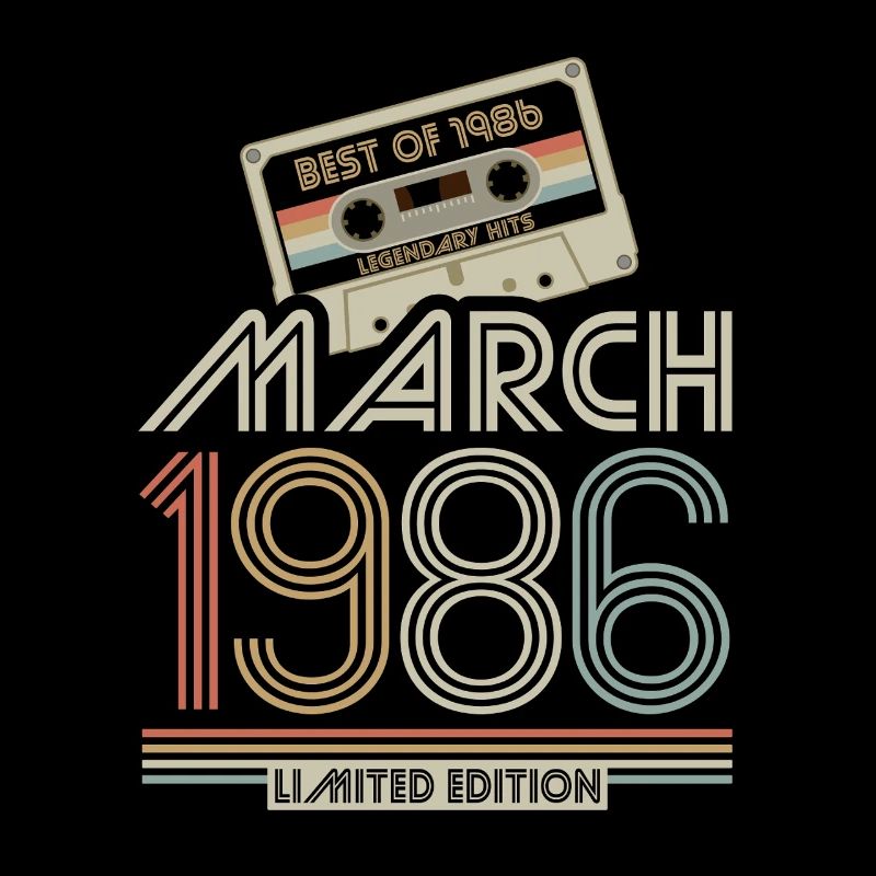 Meilleurs souvenirs de mars 1986 Cassette | Édition limitée