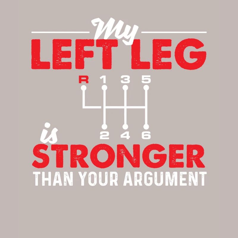 Left Leg Stronger Manual Shift Driver