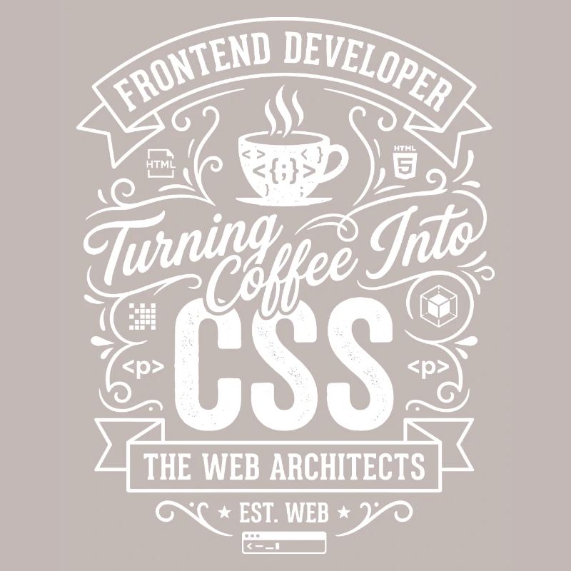 Frontend Coffee CSS Tee