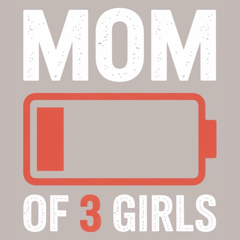 Mutter von 3 Mädchen Batterie-Tee