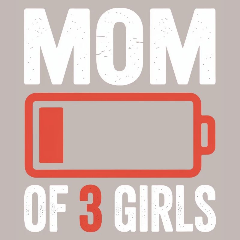 Mutter von 3 Mädchen Batterie-Tee