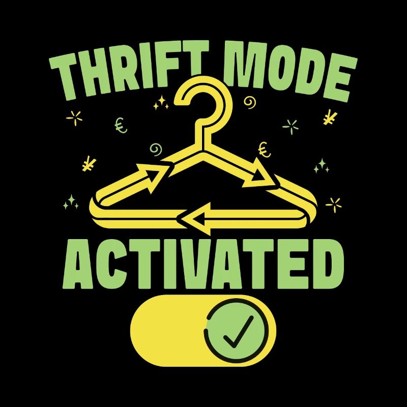 Thrift Shopper Thrift Mode Activated Thrift Store