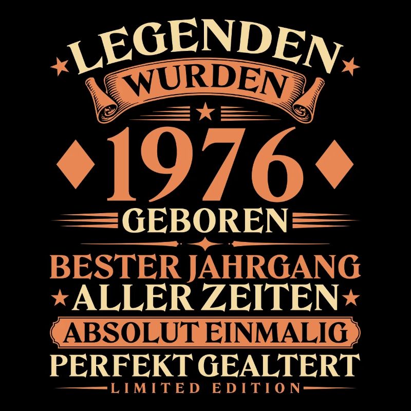 Legenden wurden 1976 geboren – 50. Geburtstag