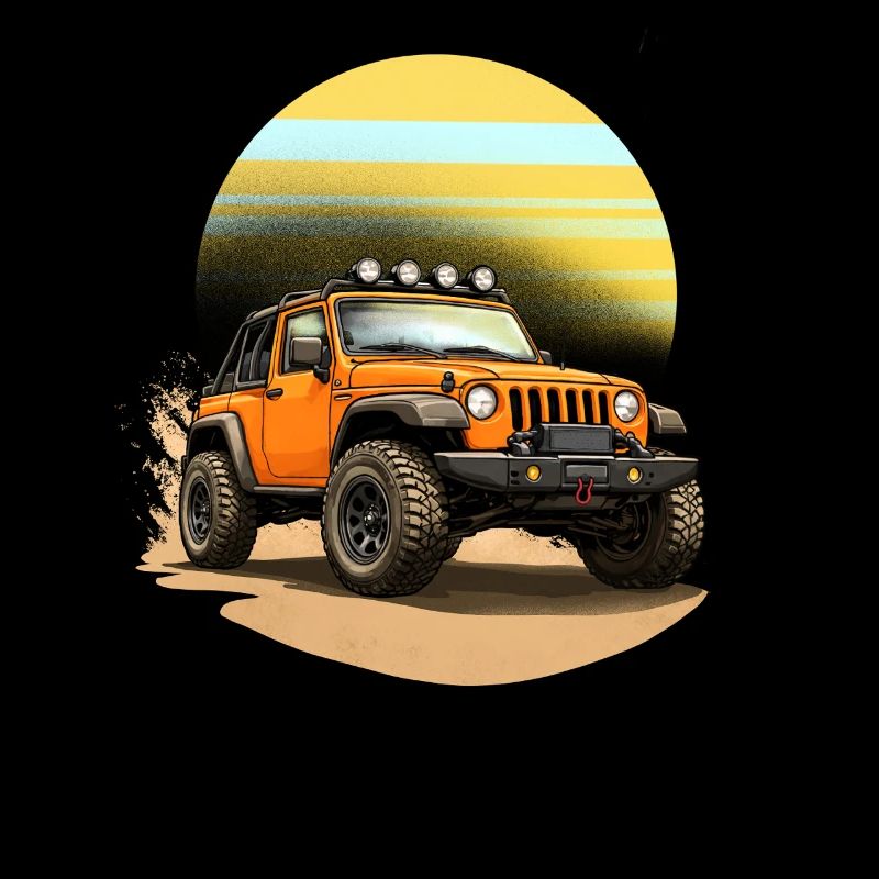 Offroad-4x4 Offroad-Auto orange