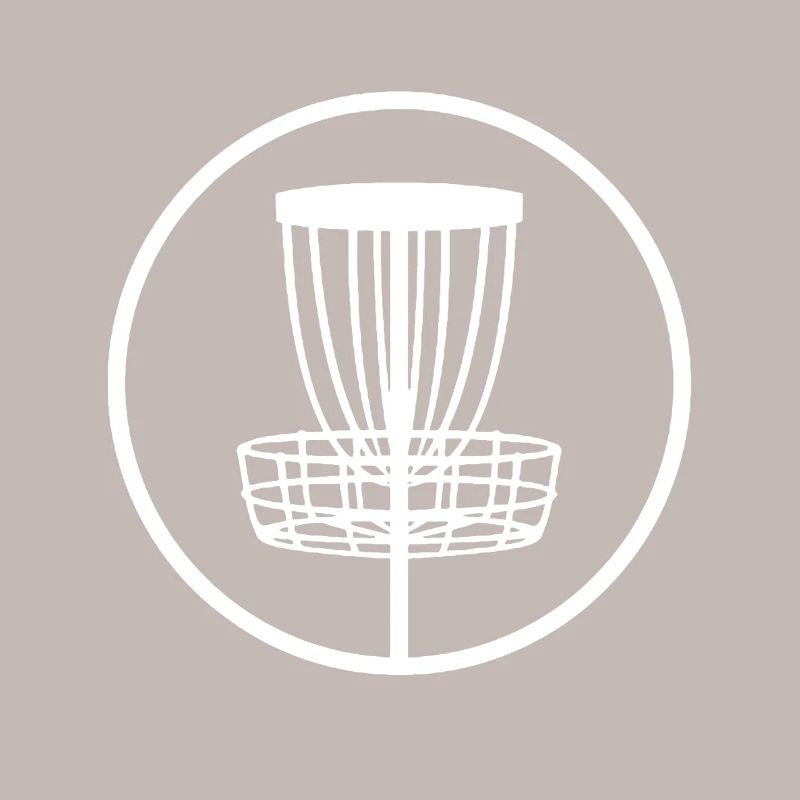 Icône du panier de disc golf