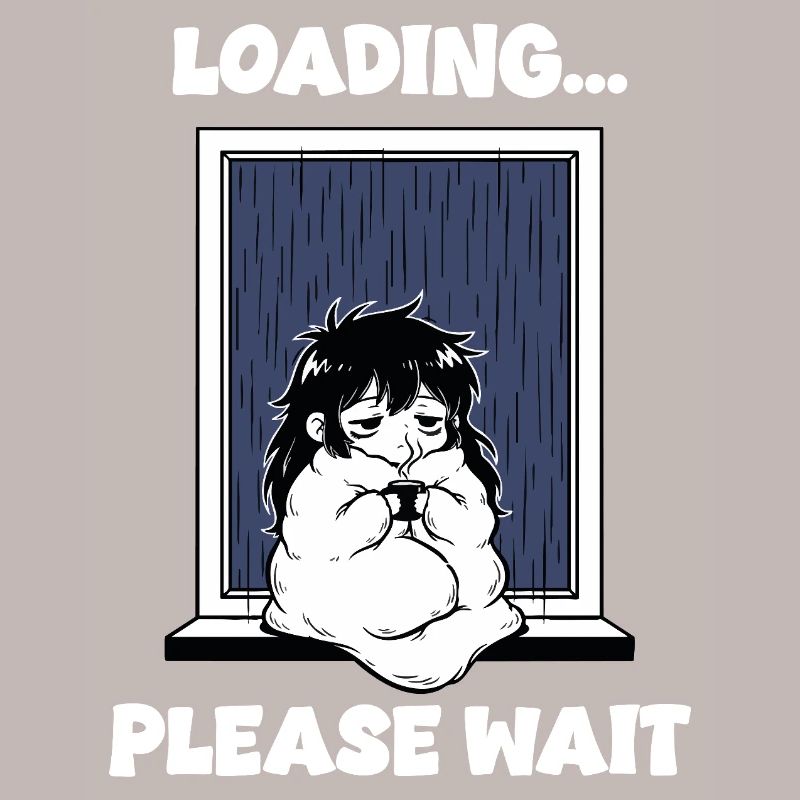Rain Loading Please Wait Manga Mood