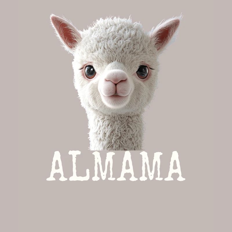 Almama Süßes Alpaka Mama Muttertag Lama Mom Mutter