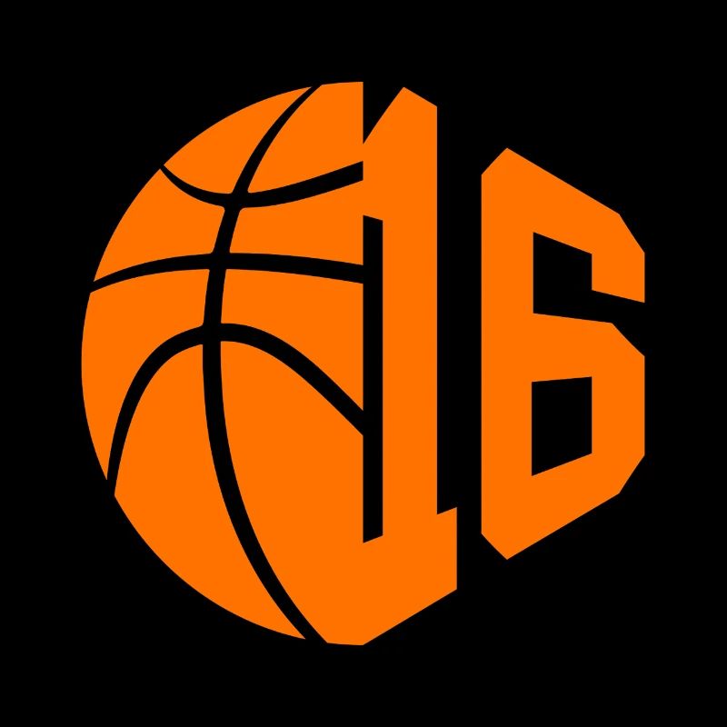NUMMER 16 BASKETBALL 16. GEBURTSTAG