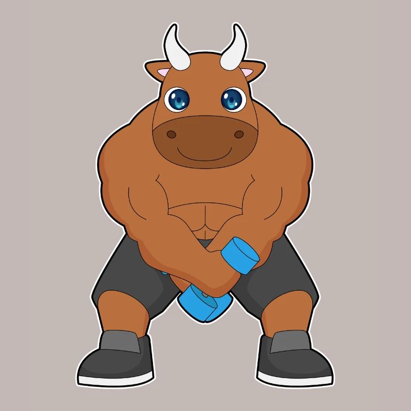 Taurus Bodybuilder Dumbbell Bodybuilding