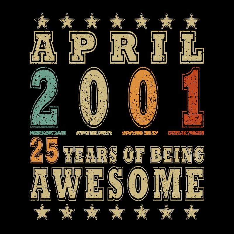 Avril 2001 – 25 ans d’Awesome