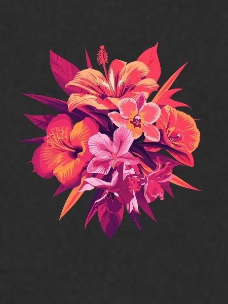 Tropical blossoms