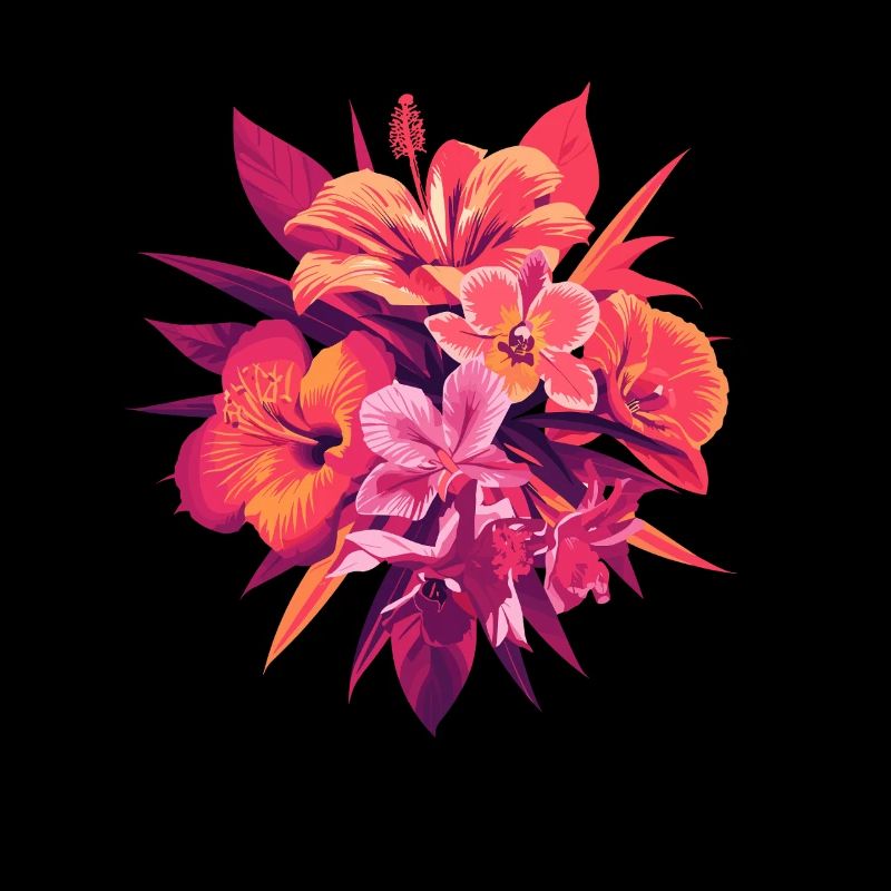 Fleurs tropicales