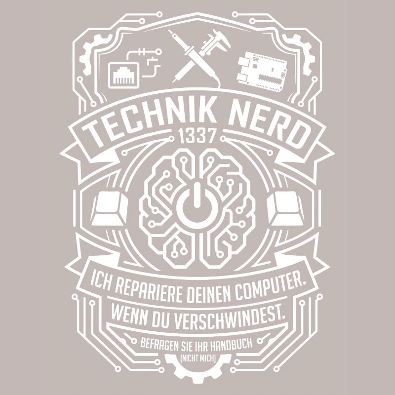 Technik Nerd Computer Reparatur Humor