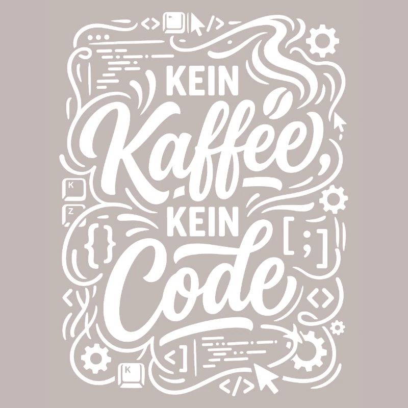 Kein Kaffee kein Code Informatiker