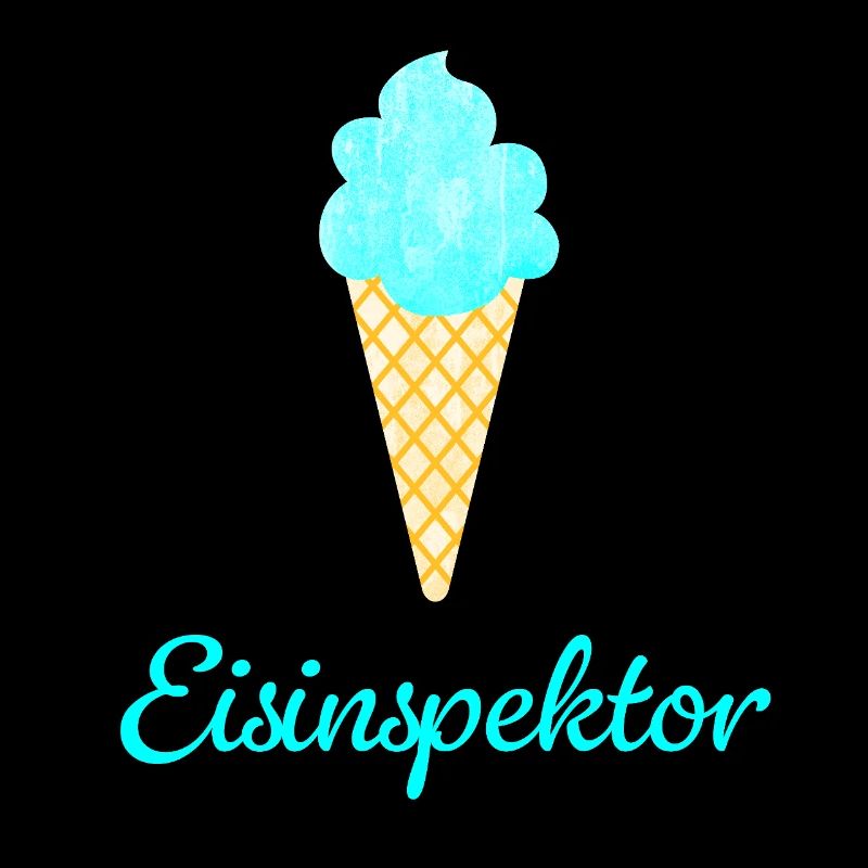 Eis Inspektor Bürohumor Büroleben Eiscreme Fan 