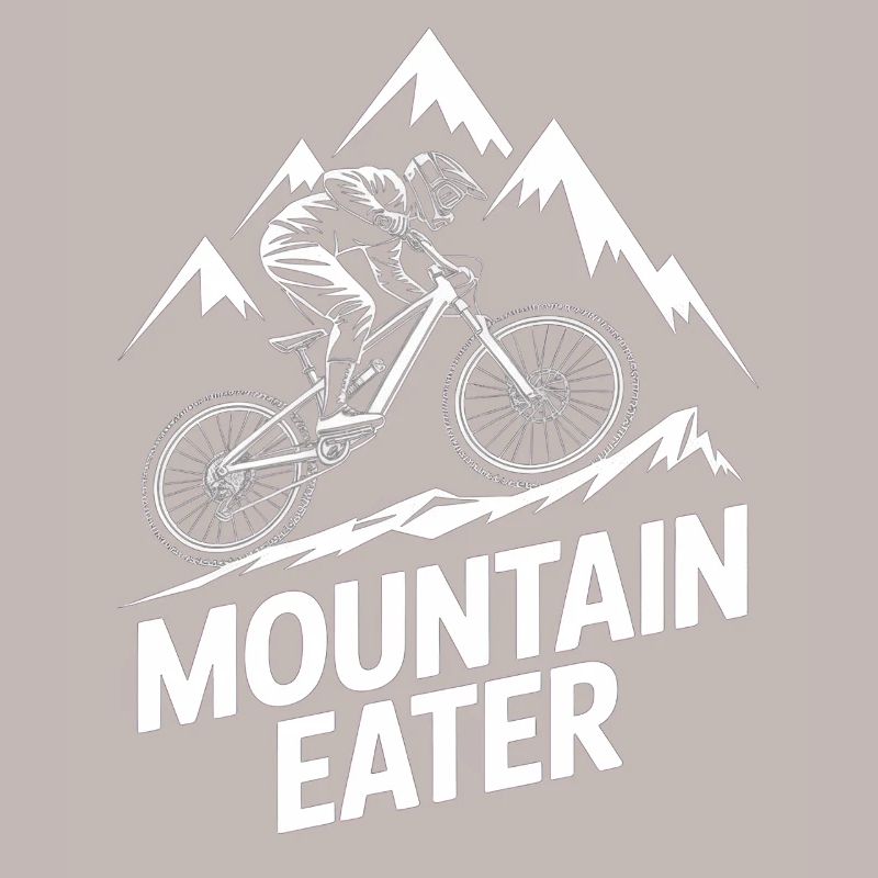 VTT, Descente, Action du cyclisme