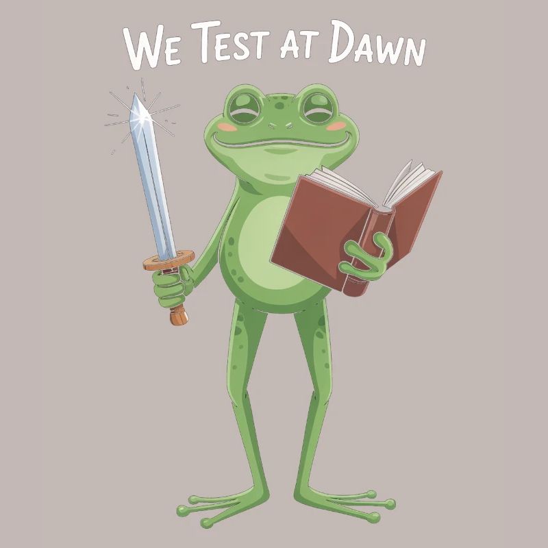 We Test at Dawn Frog Knight