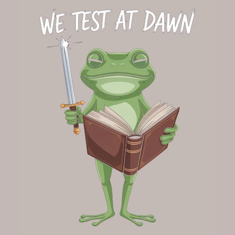 We Test at Dawn Frog Wizard