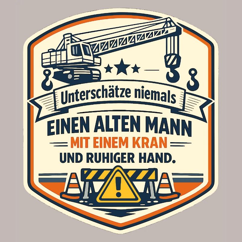 Kranmeister Alter Mann Patch