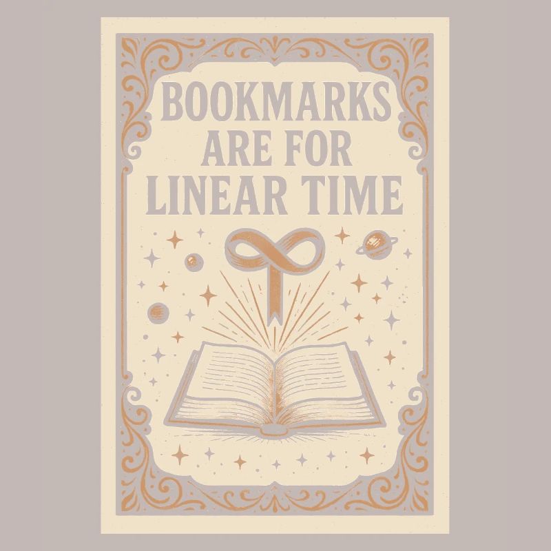 Linear Time Bookmarks | Sci-Fi Book