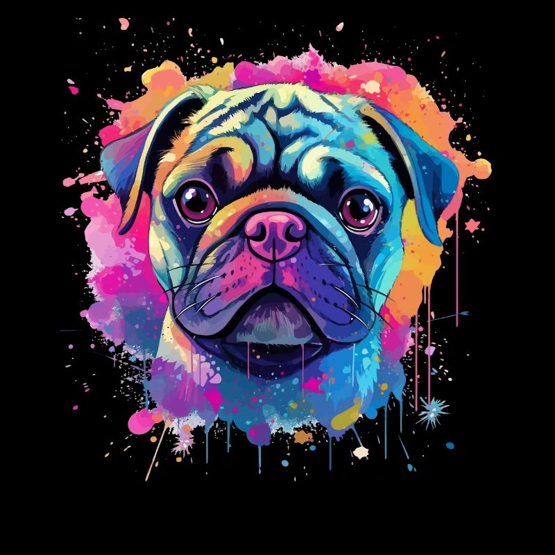 Portrait vibrant de Carlin Splash