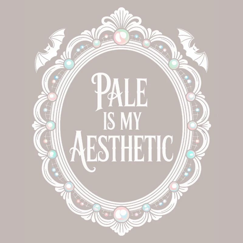 Pale Aesthetic Frame Typografie