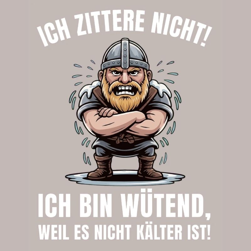 Wikinger brüllt: Kälte ignorieren