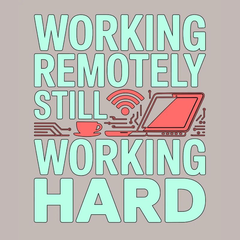 Remote Developer Working Remotely Web Programmer