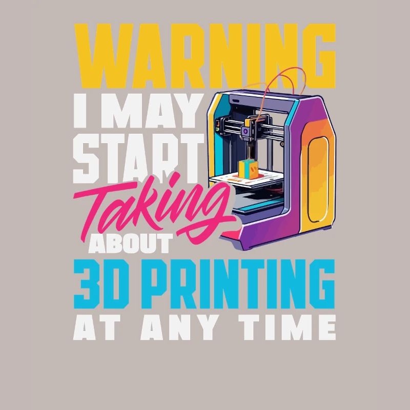 Warning Could Talk About 3D Printing Printer