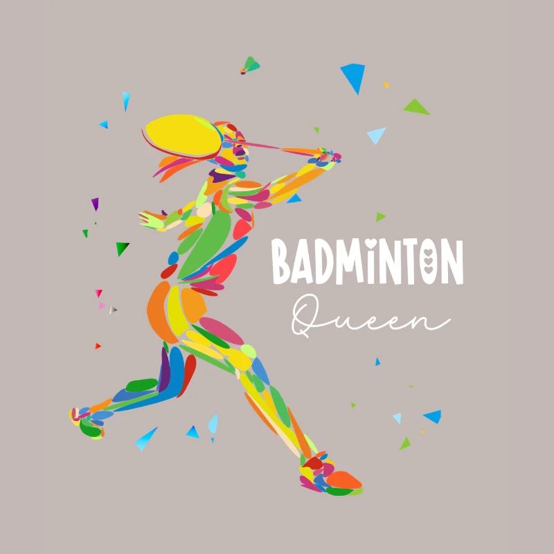 Badminton Queen Rainbow Smash