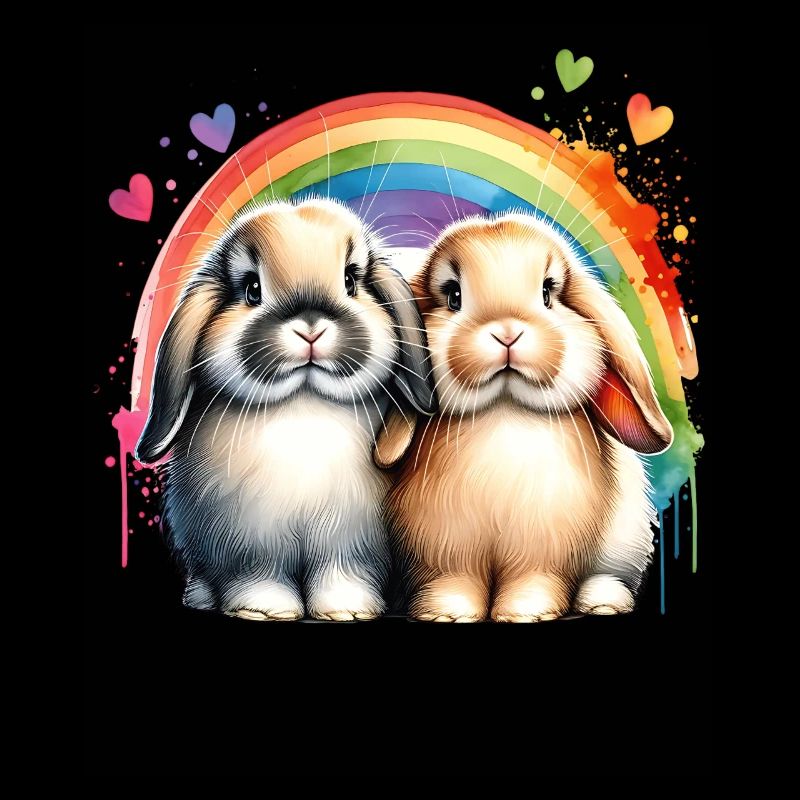 Dwarf Ram Rabbit Gift