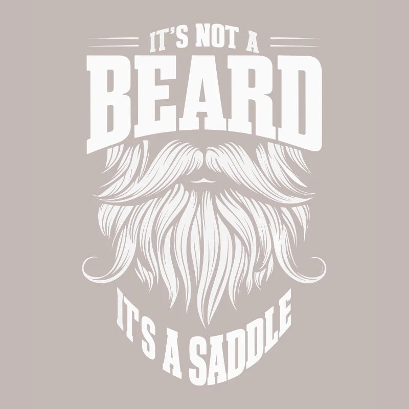 It's not a beard, it's a saddle