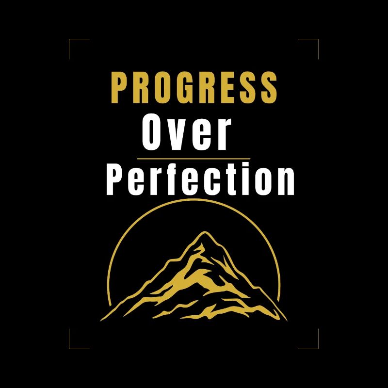 Le progrès sur la perfection | Croissance motivationnelle Min